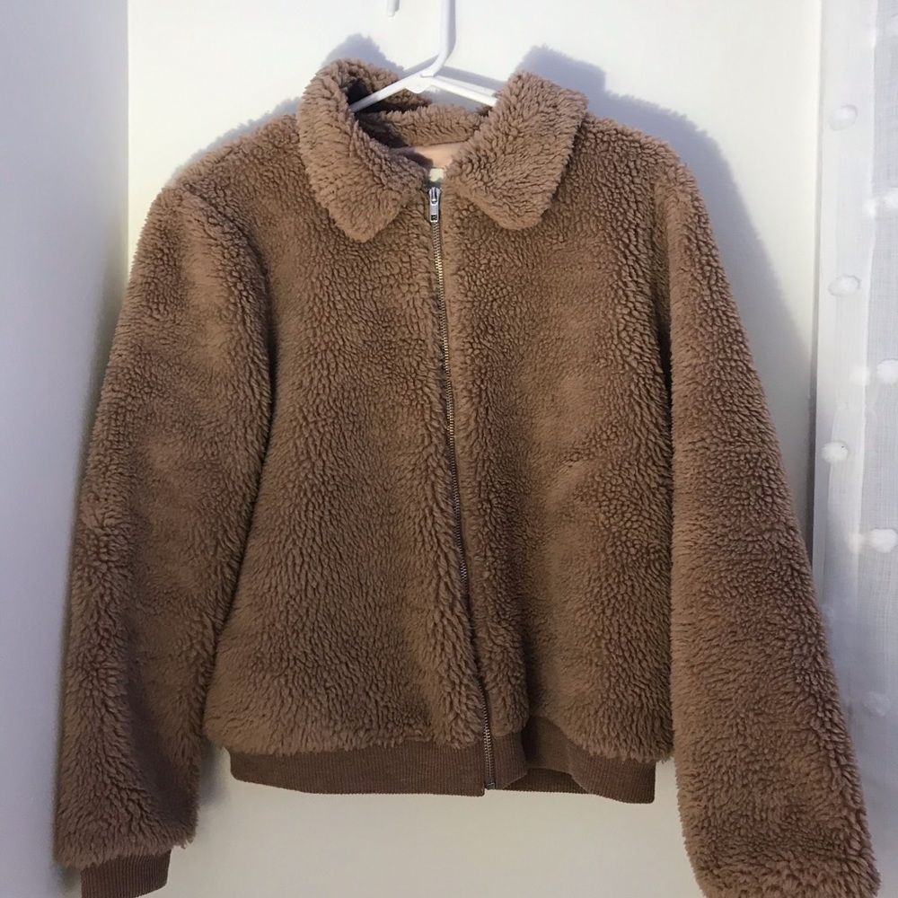 Teddy bear jacket (zip up)